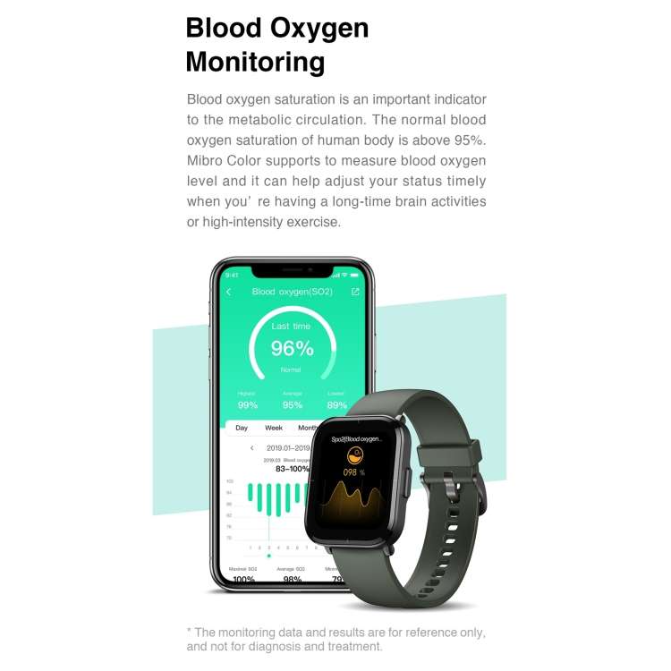 Original Xiaomi Youpin Mibro Color Smart Watch