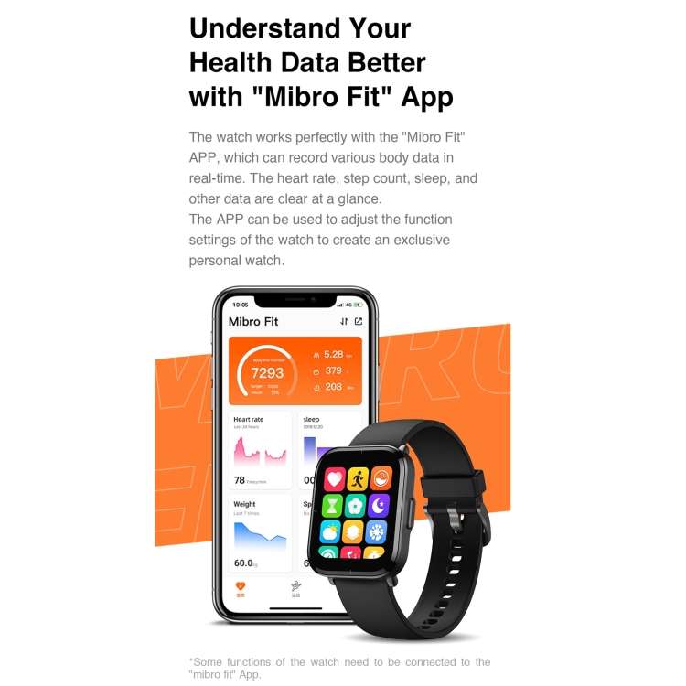 Original Xiaomi Youpin Mibro Color Smart Watch