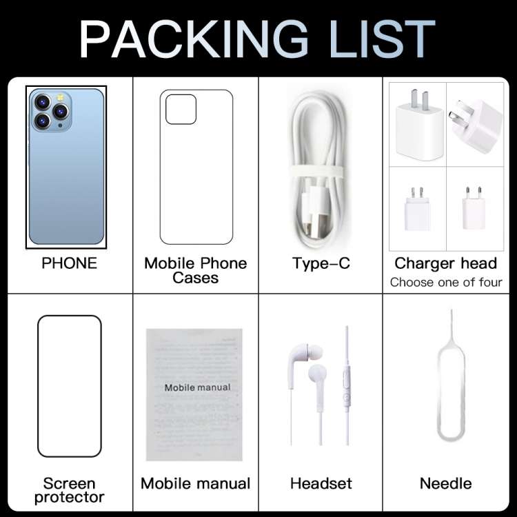 Android  1GB+8GB, 6.1 inch Drop Notch Screen