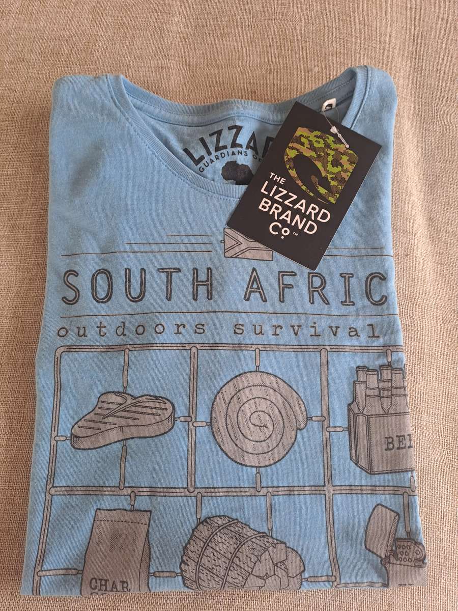 Lizzard Mens short-sleeve tee shirt x2 shirts  size Small (S)