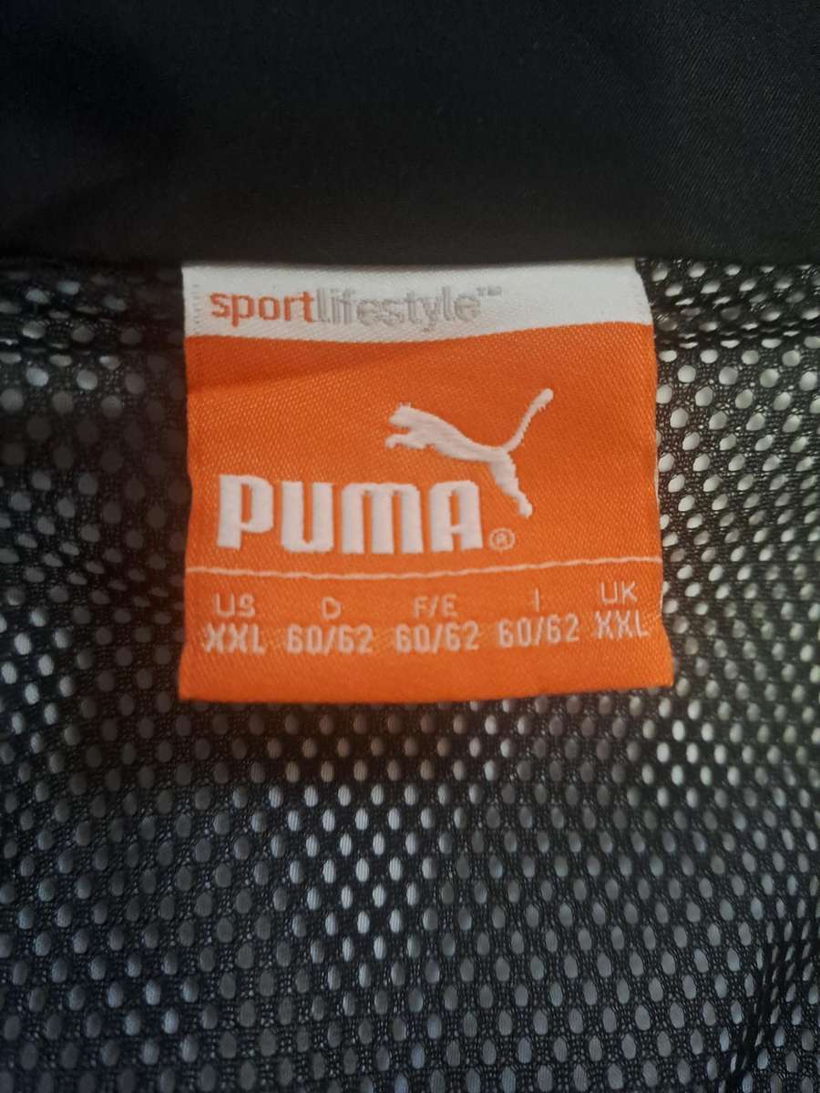 Puma Tracksuit Forever Faster Mens Black / White  Size 2-XL