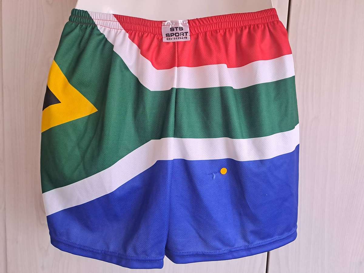 Square Leg shorts (Unisex)  Size Medium with flaw