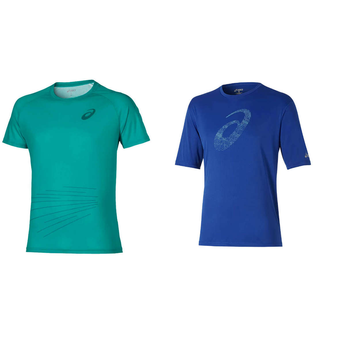 Asics Men`s Tees Set of 2  Small
