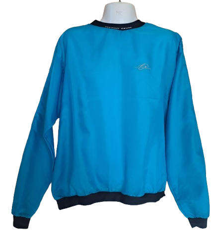 Foul Weather Run Top Turquoise Blue  Size 40 / 2XL