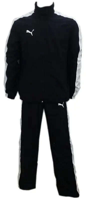 Puma Tracksuit Forever Faster Mens Black / White  Size 2-XL