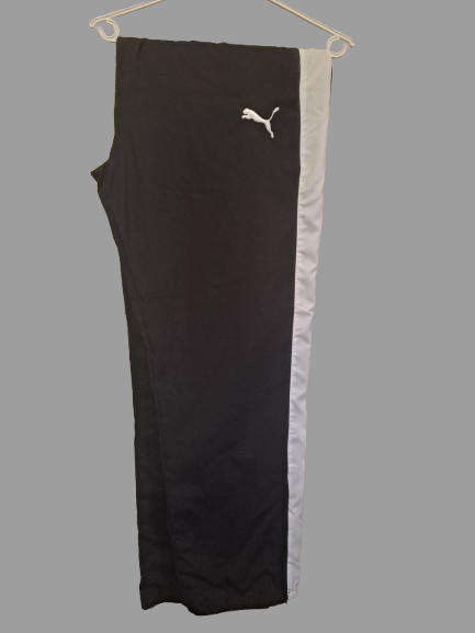 Puma Tracksuit Forever Faster Mens Black / White  Size 2-XL