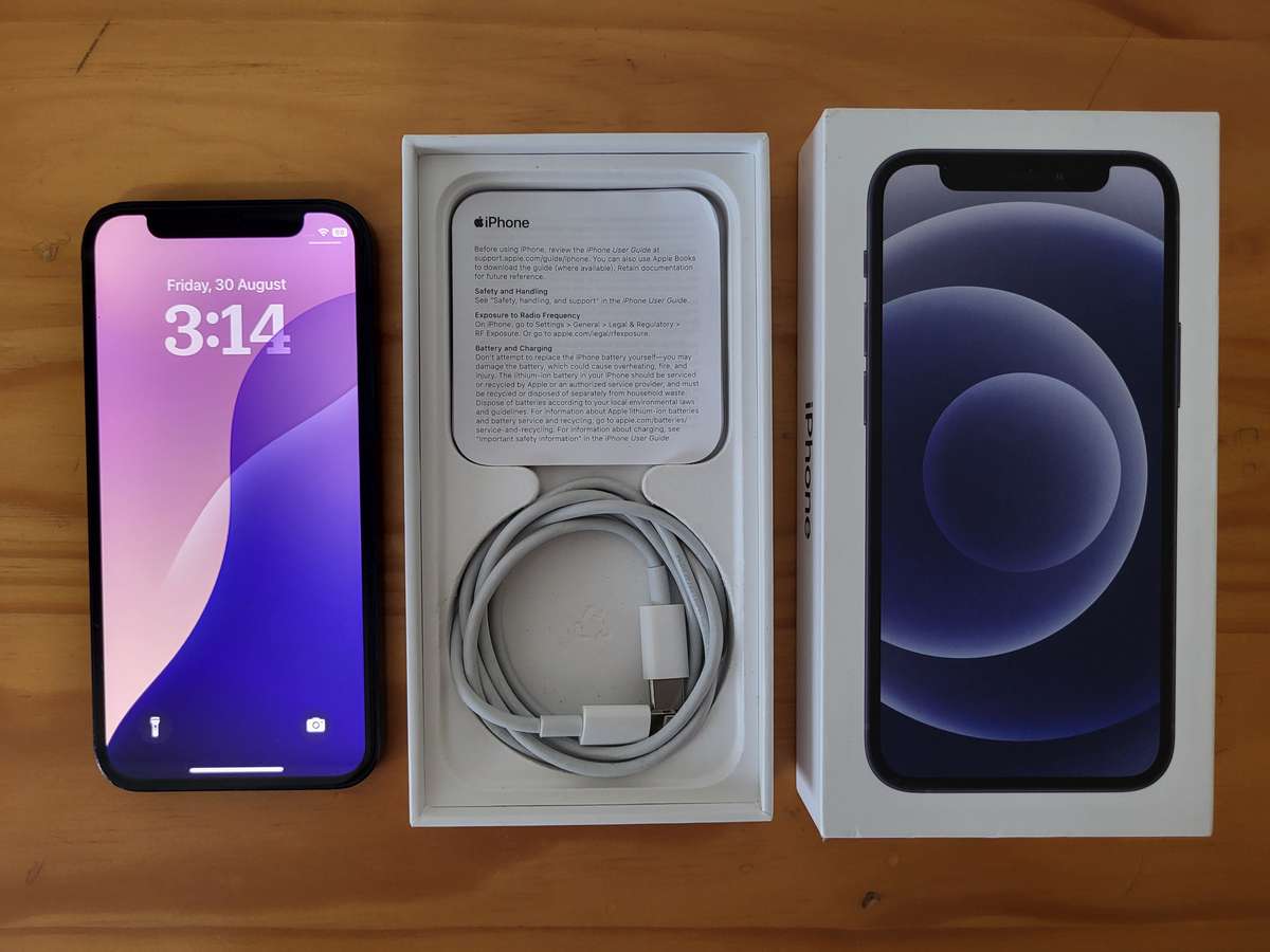 BUNDLE DEAL | Boxed iPhone 12 mini | Black