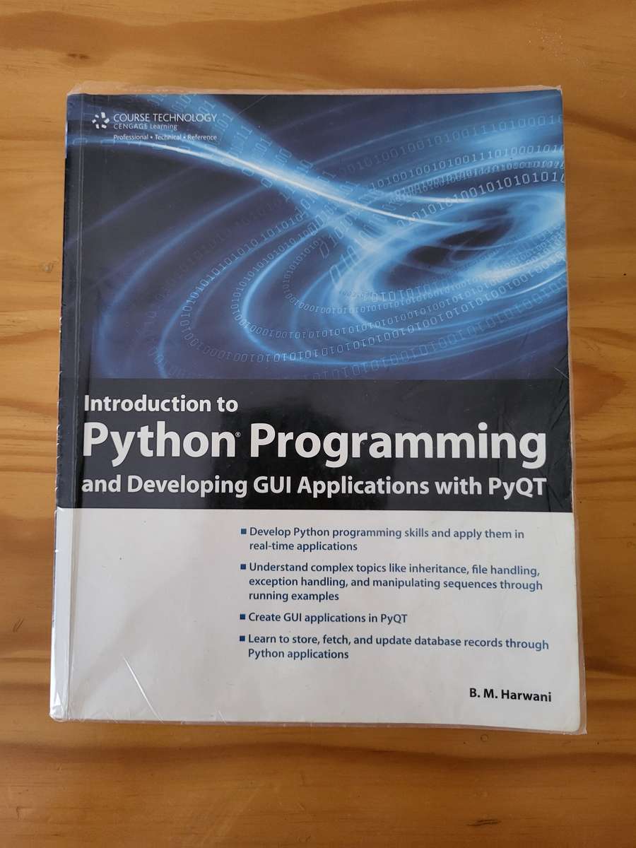 Introduction To Python Programming And Developing GUI Applications With PYQT