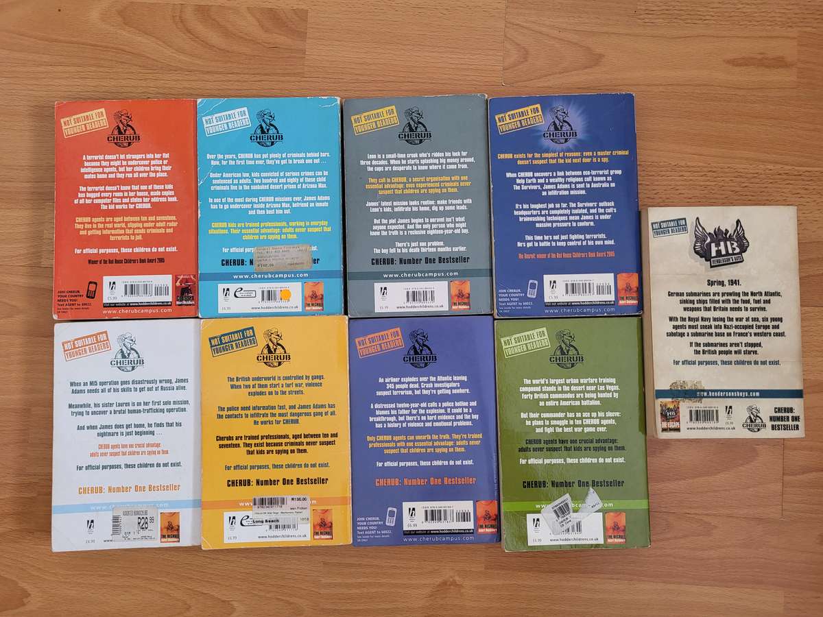 'CHERUB' TEEN SERIES | ROBERT MUCHAMORE | GOOD CONDITION