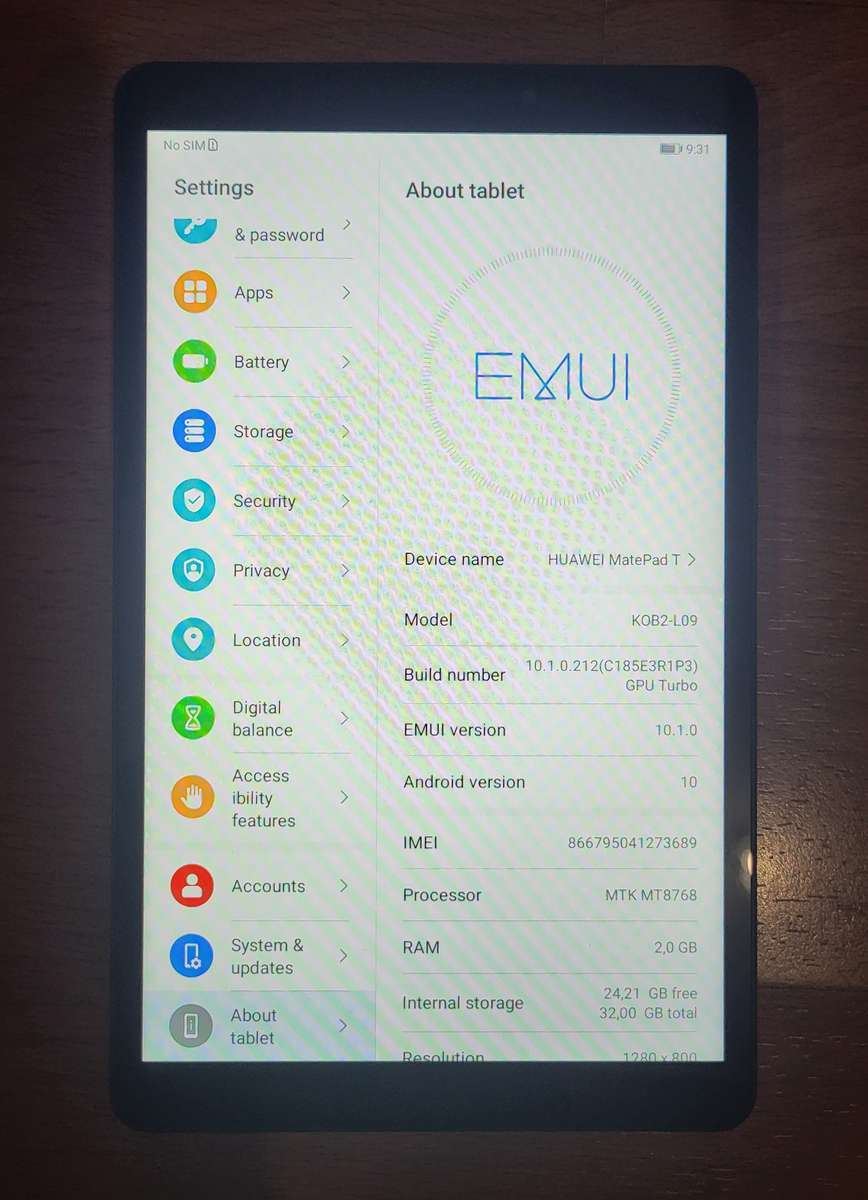 Huawei Matepad T8 Tablet LTE + WiFi | Boxed | With Accessories