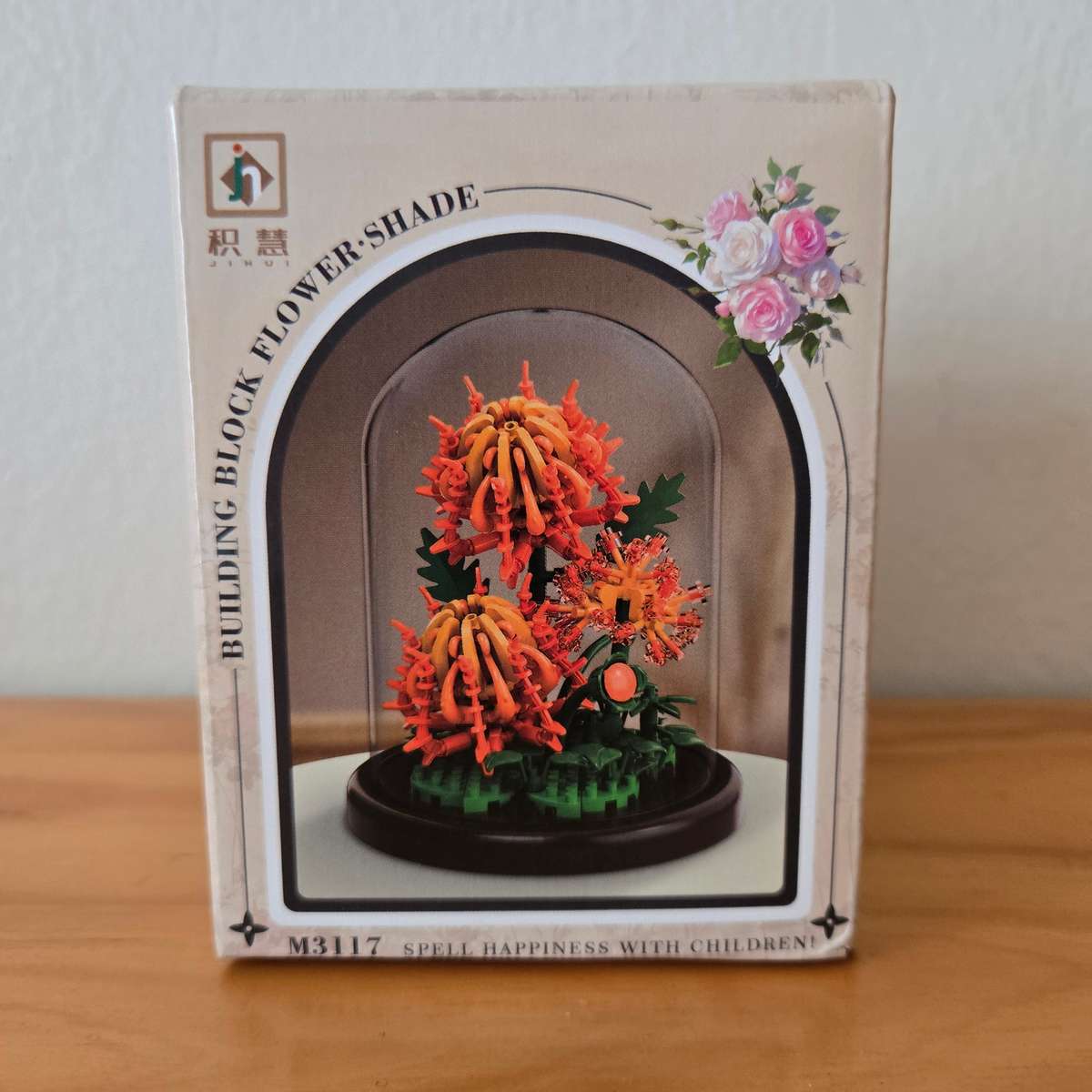 Building Block Eternal Flower | Generic Lego | With Dome