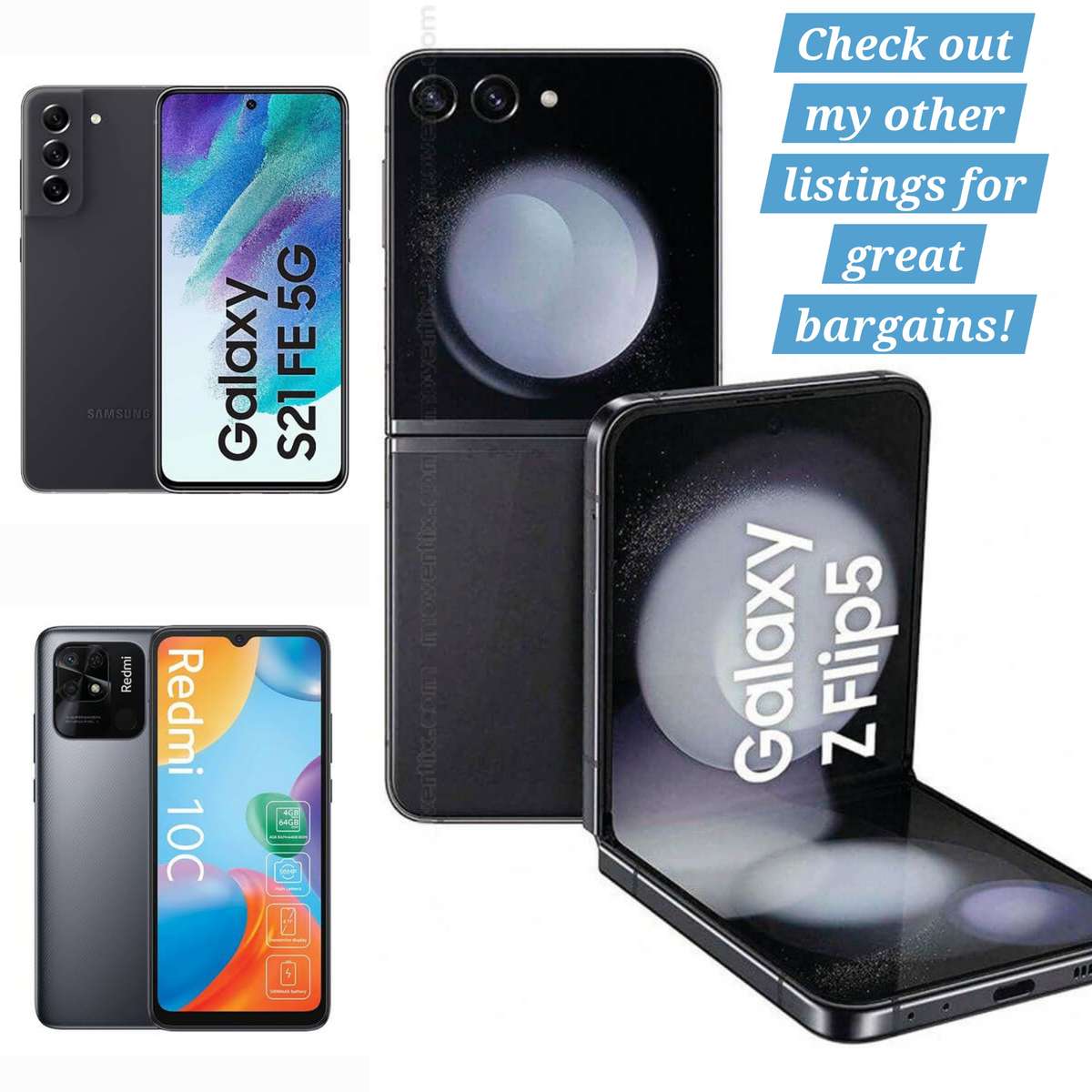 MINT Redmi 10C + Original Box & Accessories