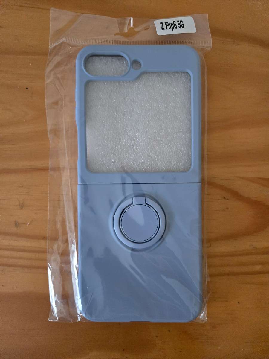 Samsung Galaxy Z Flip 6 Silicone Case | Purple Grey