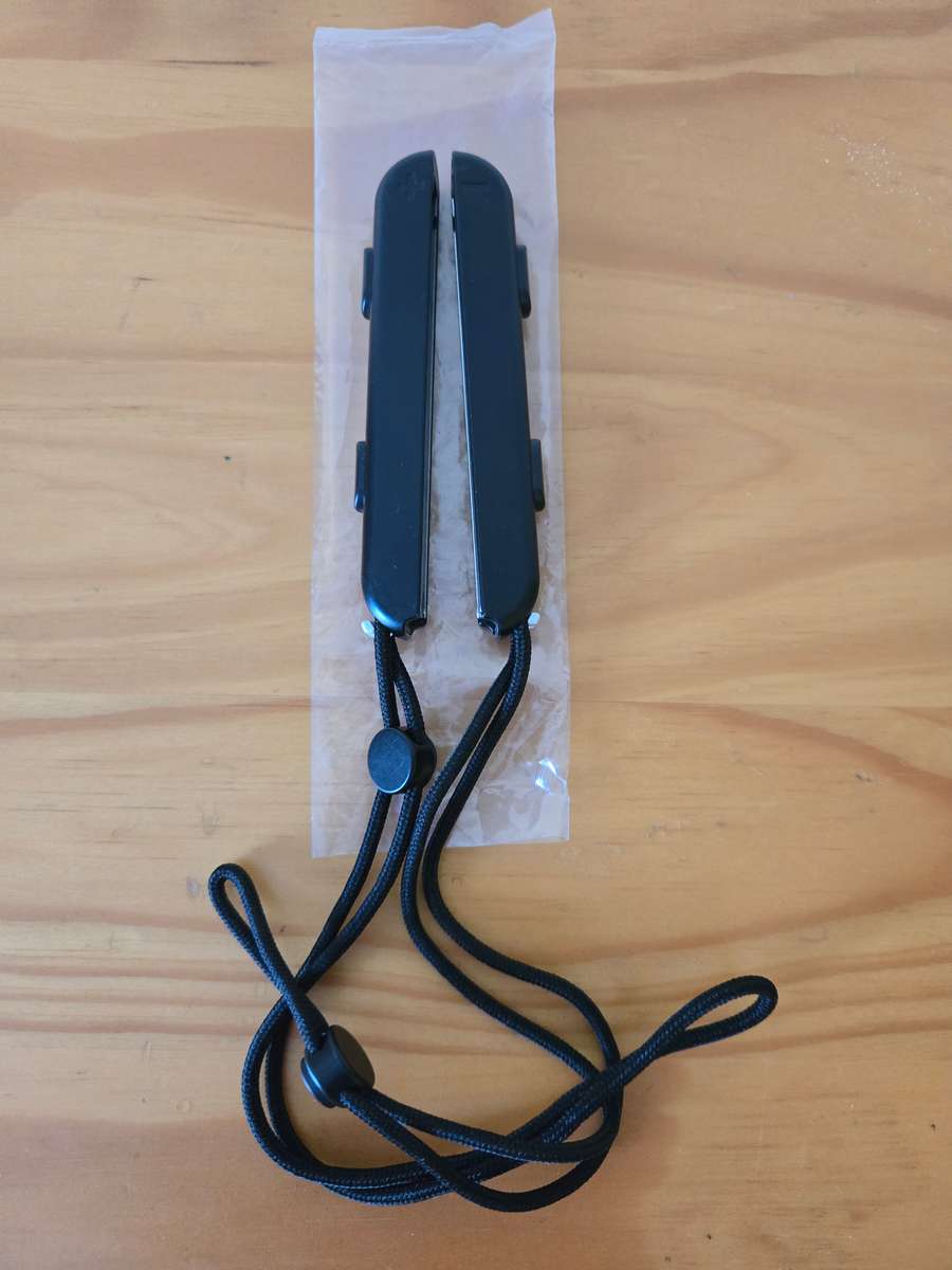 2 × Original Nintendo Switch Joycon Straps | Black