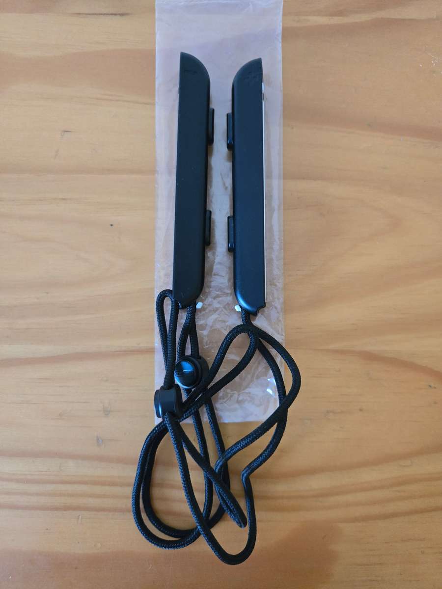 2 × Original Nintendo Switch Joycon Straps | Black
