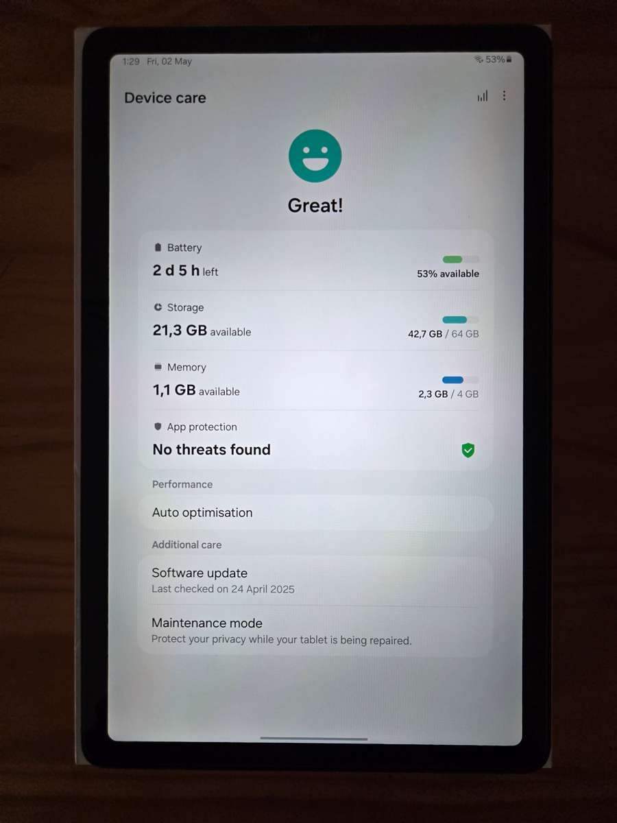 LIKE NEW Samsung Tab S6 Lite | Original Packaging + Extras