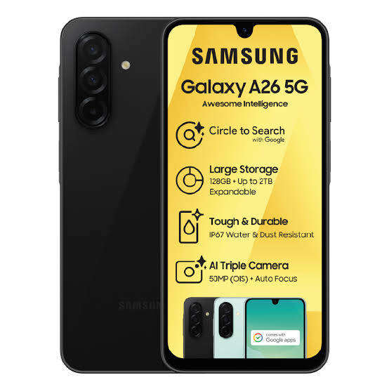 Samsung Galaxy A26 5G 128GB - New Sealed
