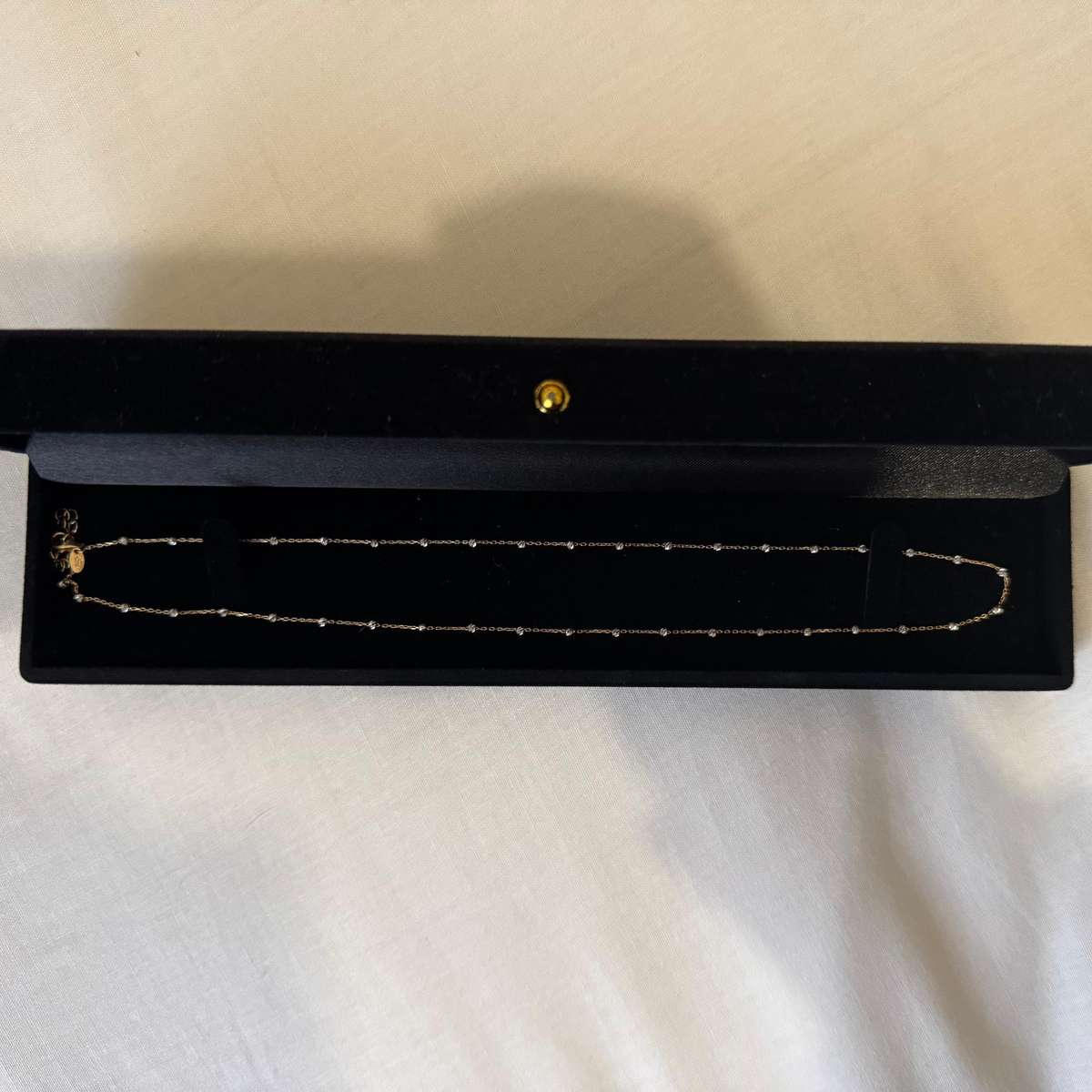 18K Gold Beaded Chain | 45cm