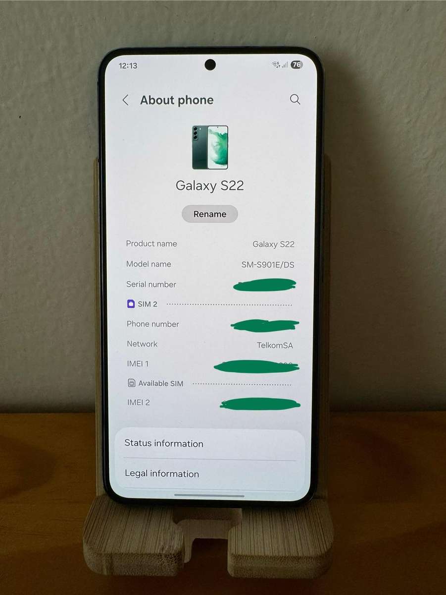 Samsung S22 5G | 256GB | Box + Extras
