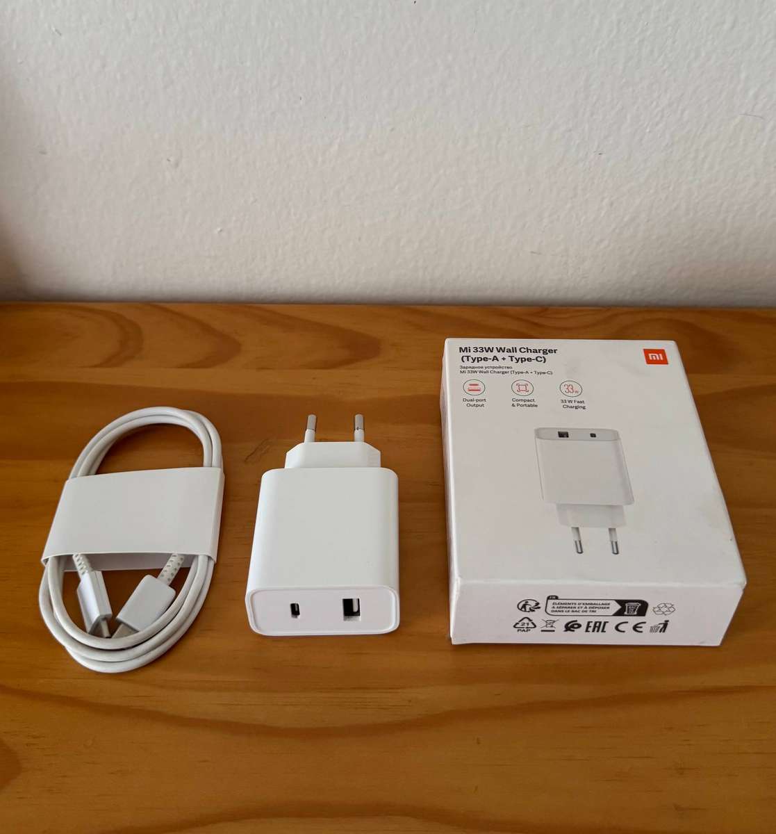Xiaomi 33W Dual Charging Adaptor