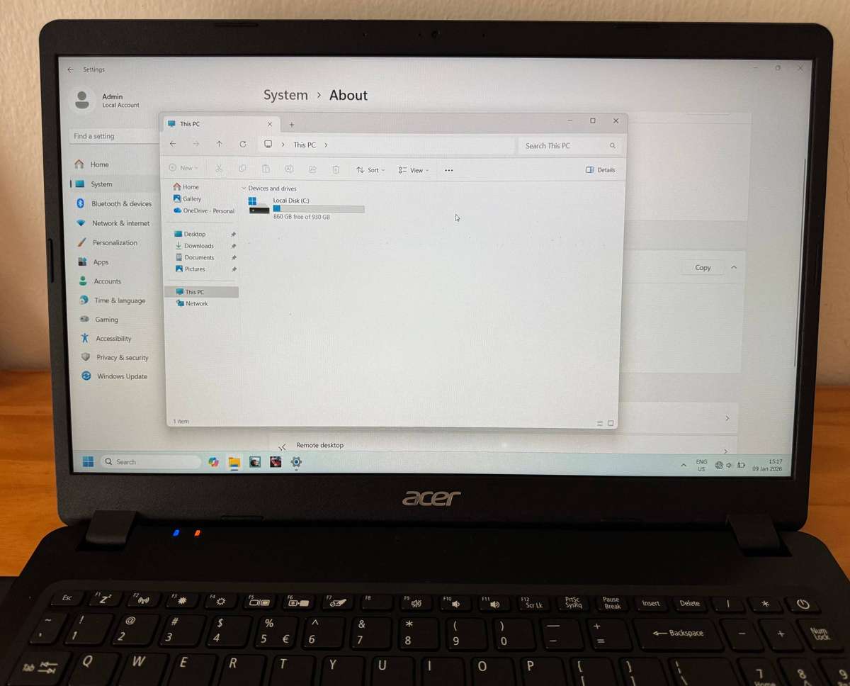 Acer Aspire 3 Intel i3 10th Gen | 1TB HDD | 8GB RAM