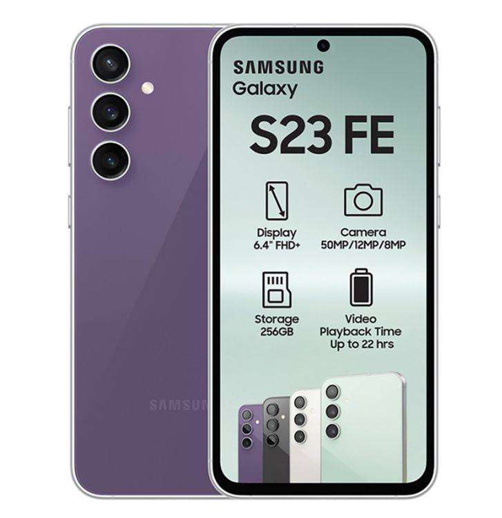 Samsung Galaxy S23 FE | 256GB | 8GB RAM | Purple
