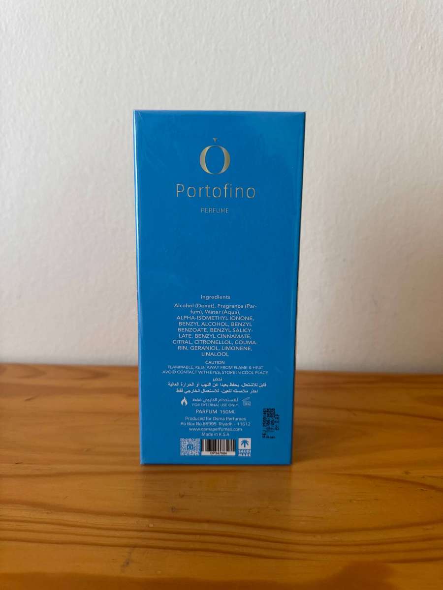 Osma Portofino Perfume 150ml | Saudi Arabian Perfume