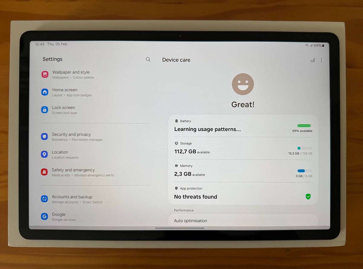 Samsung Tab S7 FE 5G | 128GB | 6GB RAM