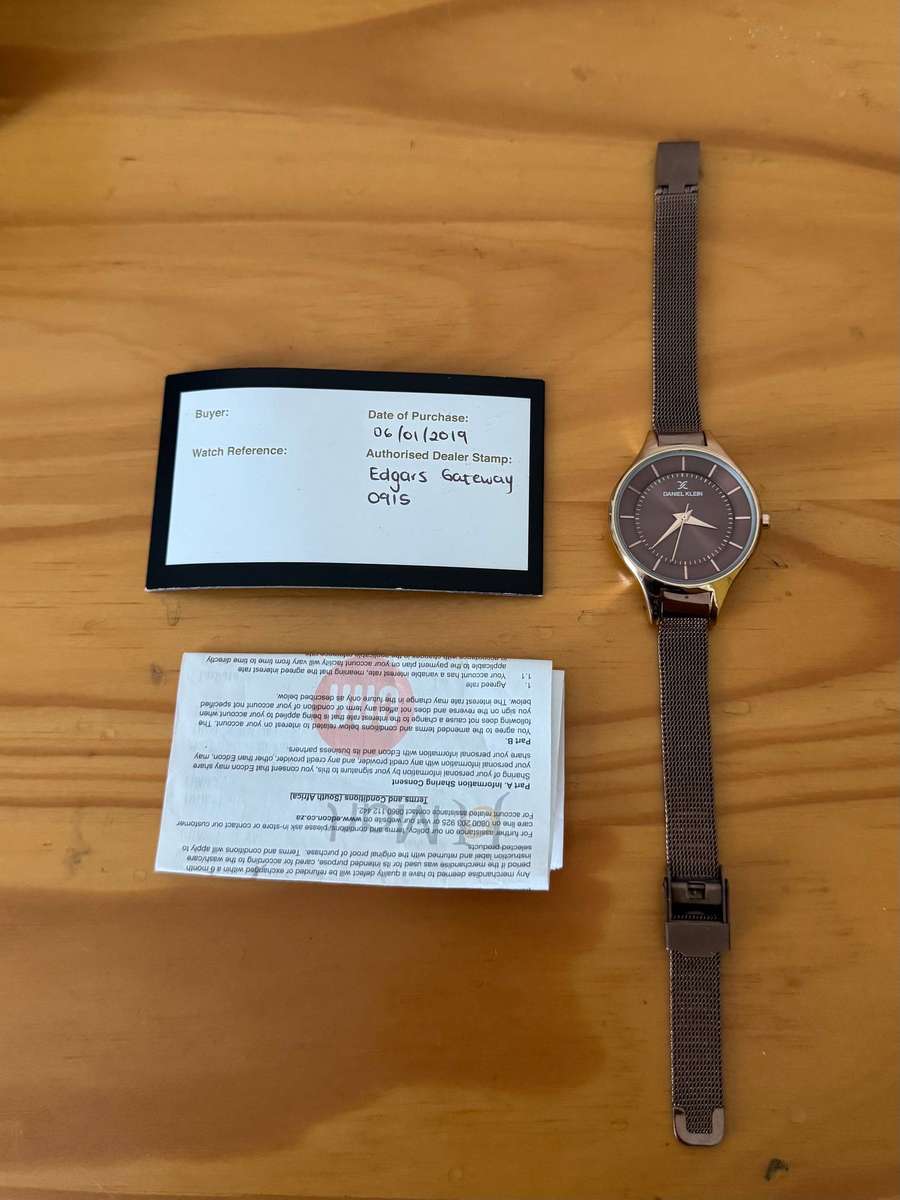 Daniel Klein Womens Rose Gold SS Watch
