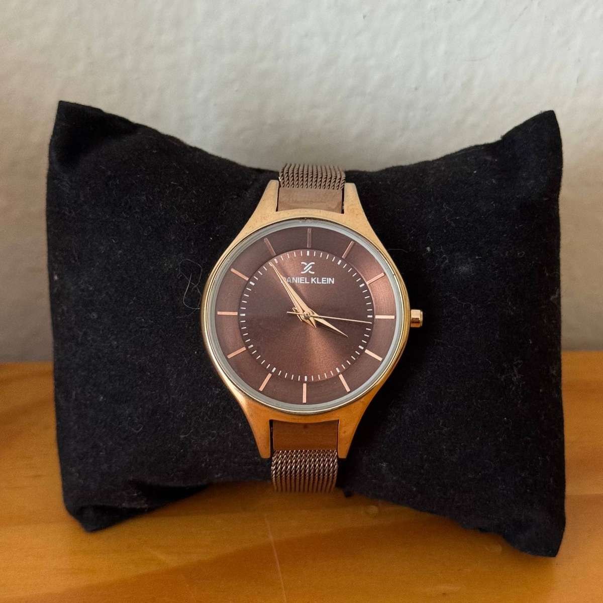 Daniel Klein Womens Rose Gold SS Watch