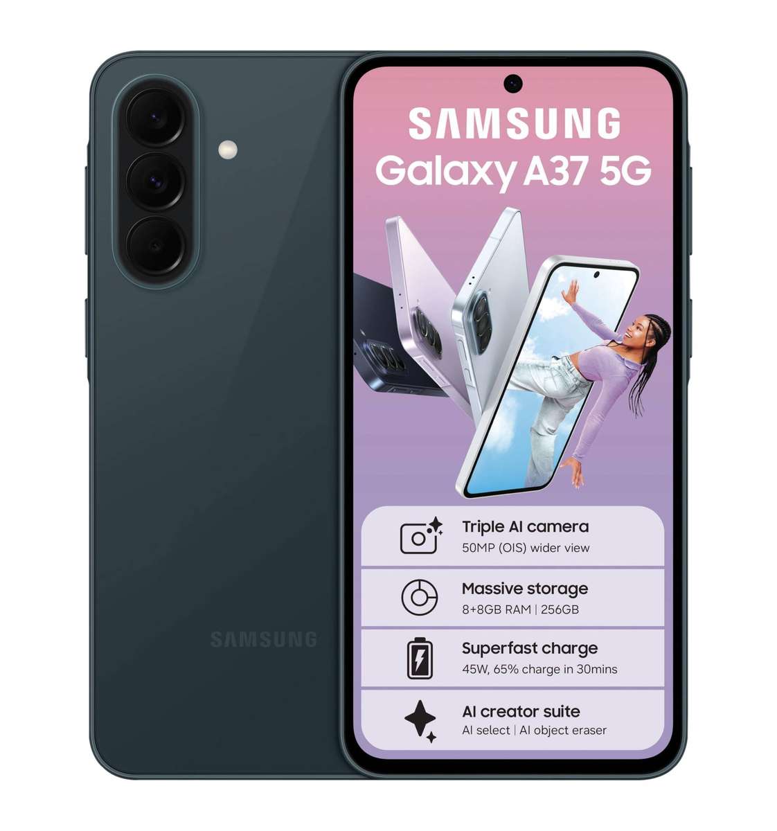 Samsung Galaxy A37 5G 256GB - New Sealed