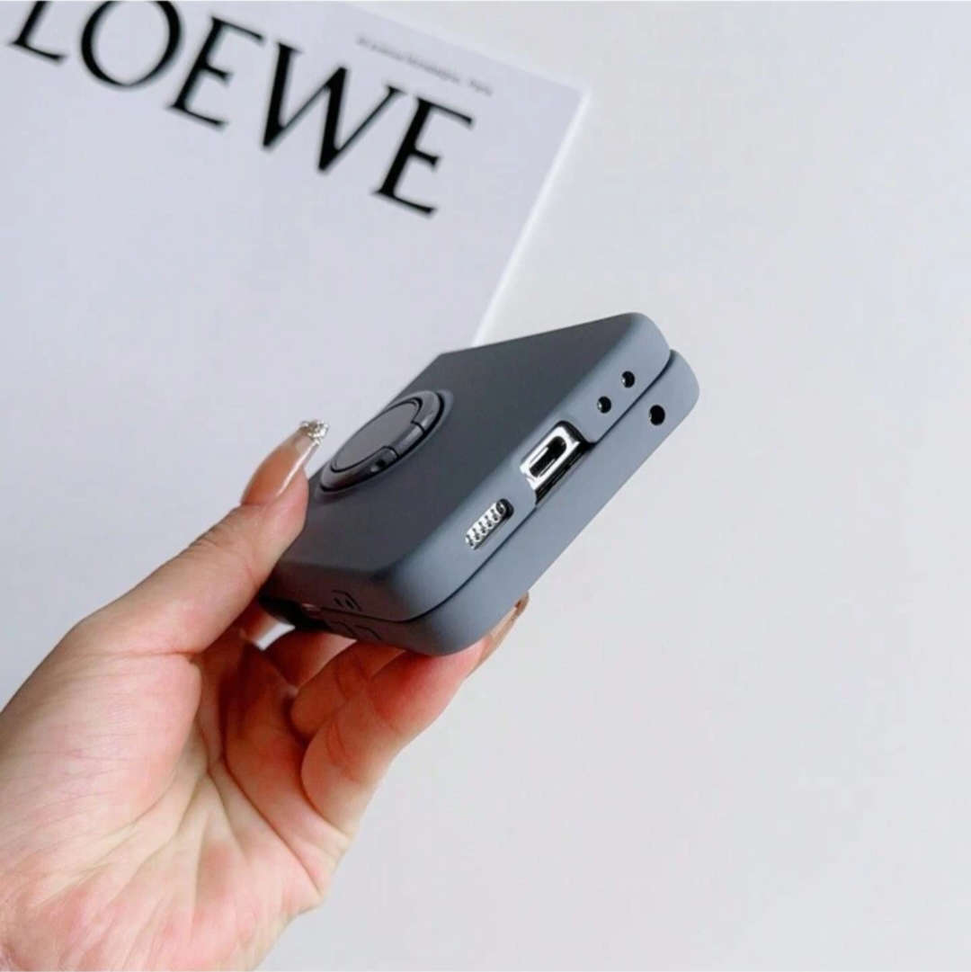 Samsung Galaxy Z Flip 6 Silicone Case | Purple Grey