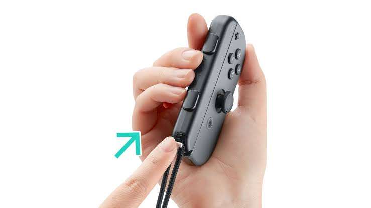 2 × Original Nintendo Switch Joycon Straps | Black