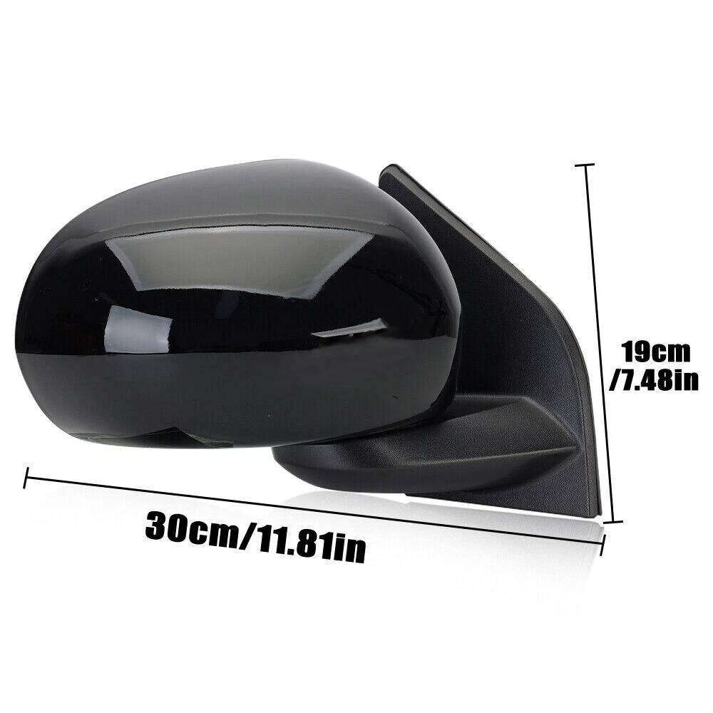 Left 7Pin Side Wing Door Mirror For Jeep Compass 2007-2016 Heated Power Mirror