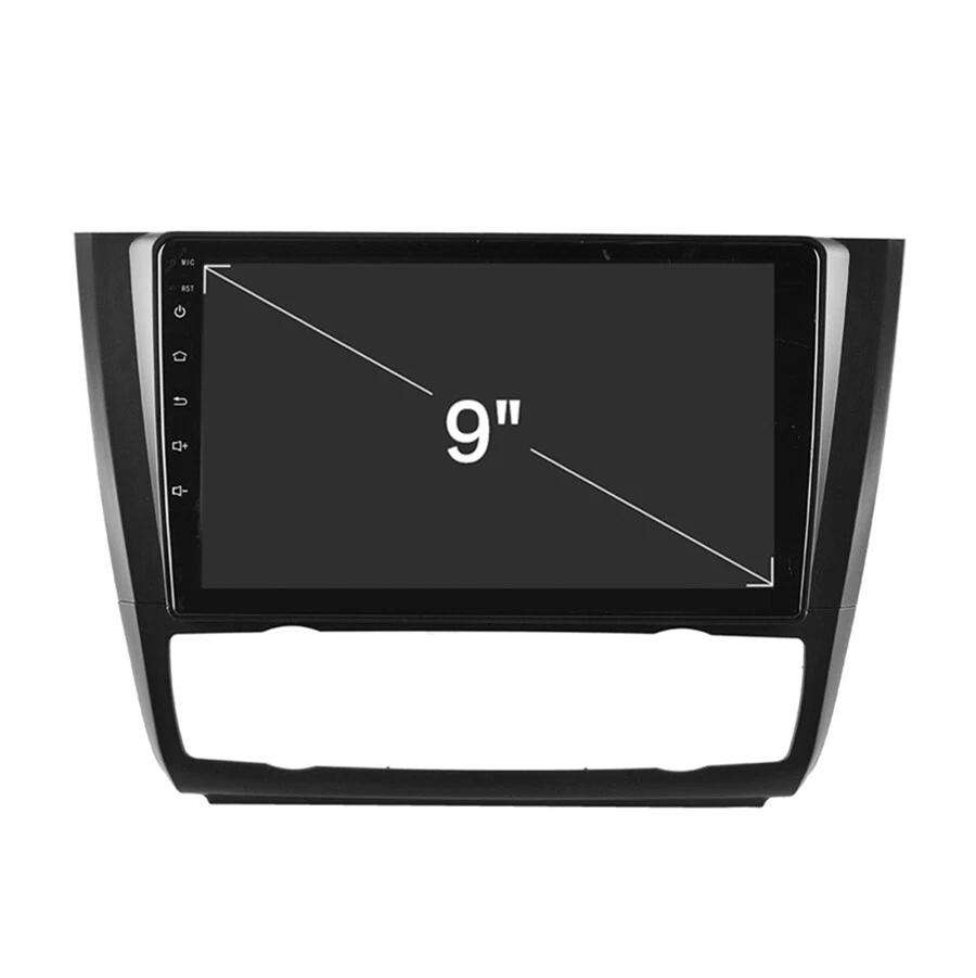 9" Android 10.1 Stereo Radio GPS Player 2+32G For BMW 1-Series Auto AC 2004-2011