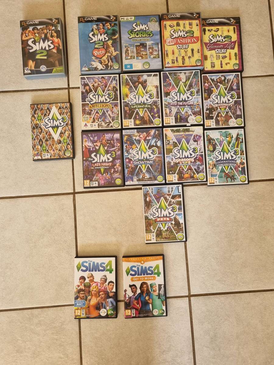 Sims PC Game Bundle