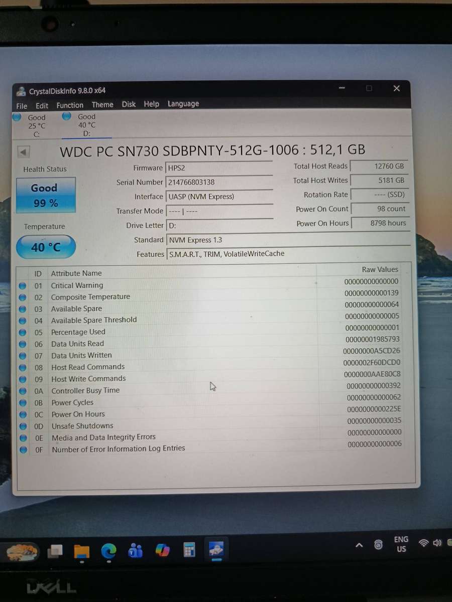 Western Digital PC SN730 NVMe SSD