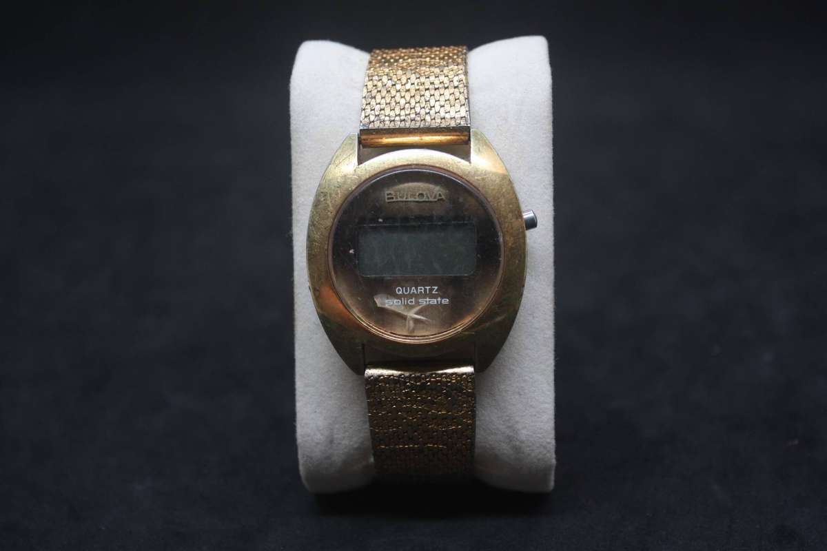 Bulova Quartz Solid State Wrist watch