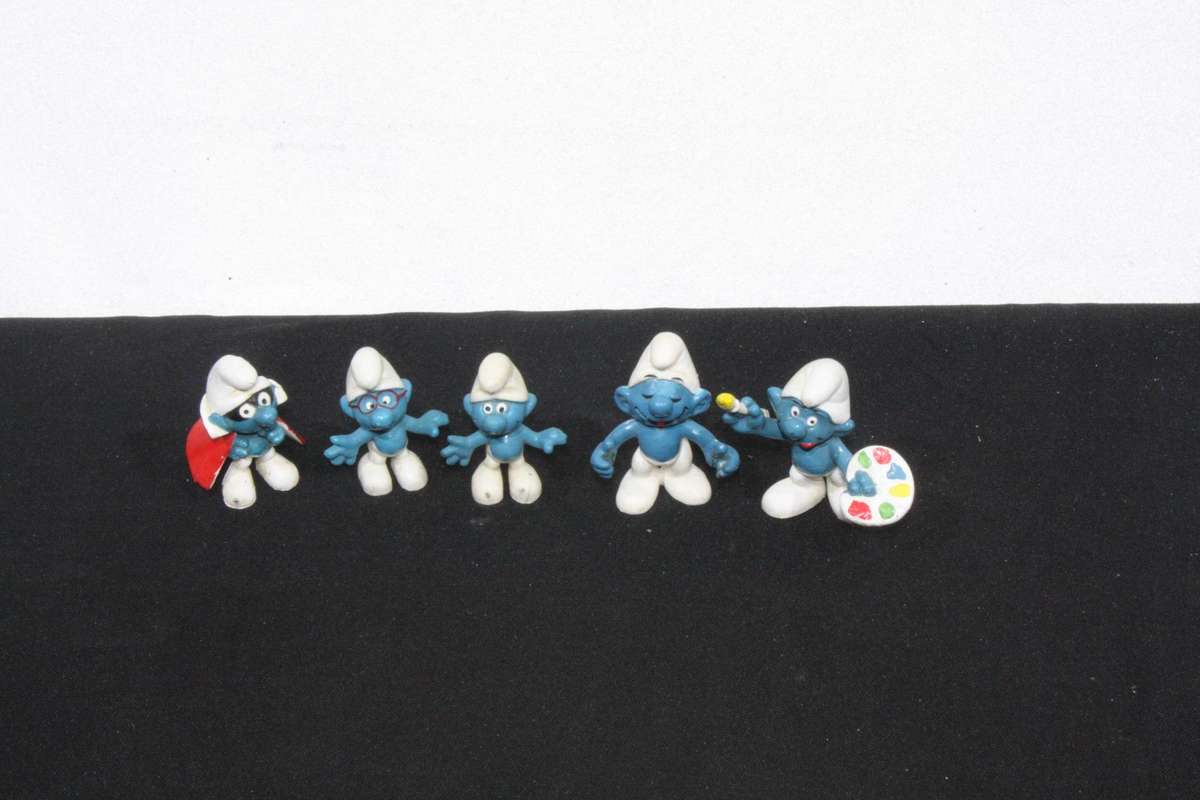 Peyo smurf figurines