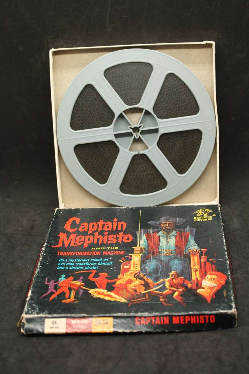 Captain Mephisto 8mm vintage film