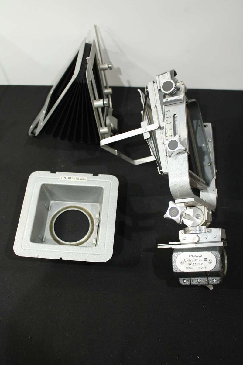 Pluabel Peco universal III large format camera parts