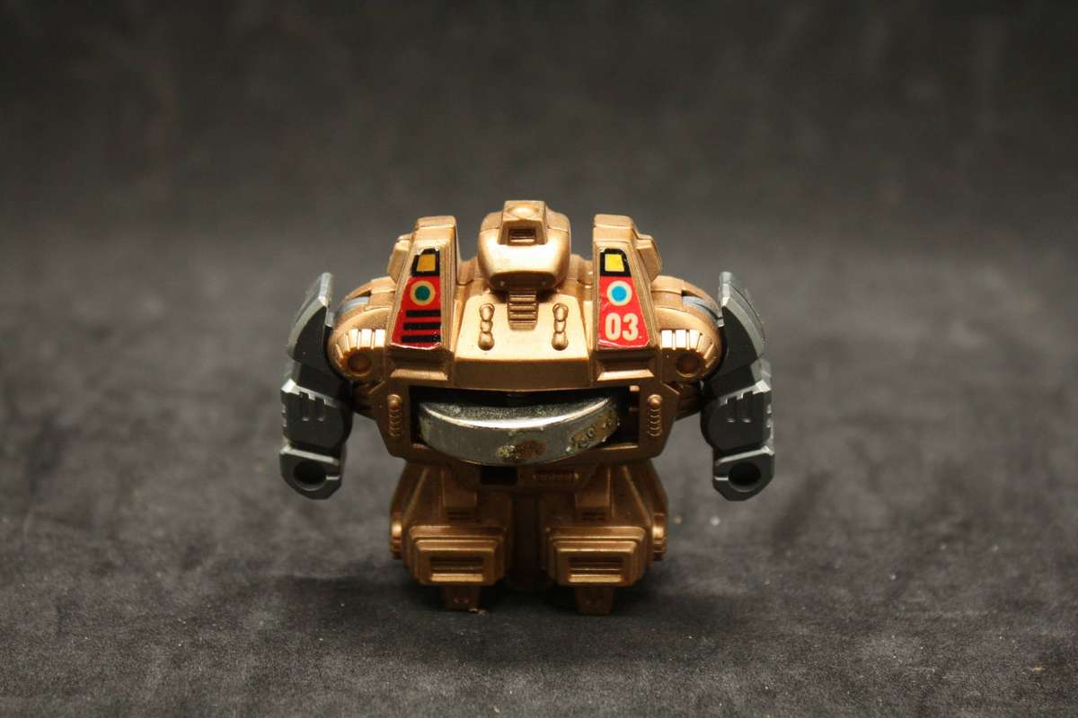Vintage Gyrobot toy - Brown