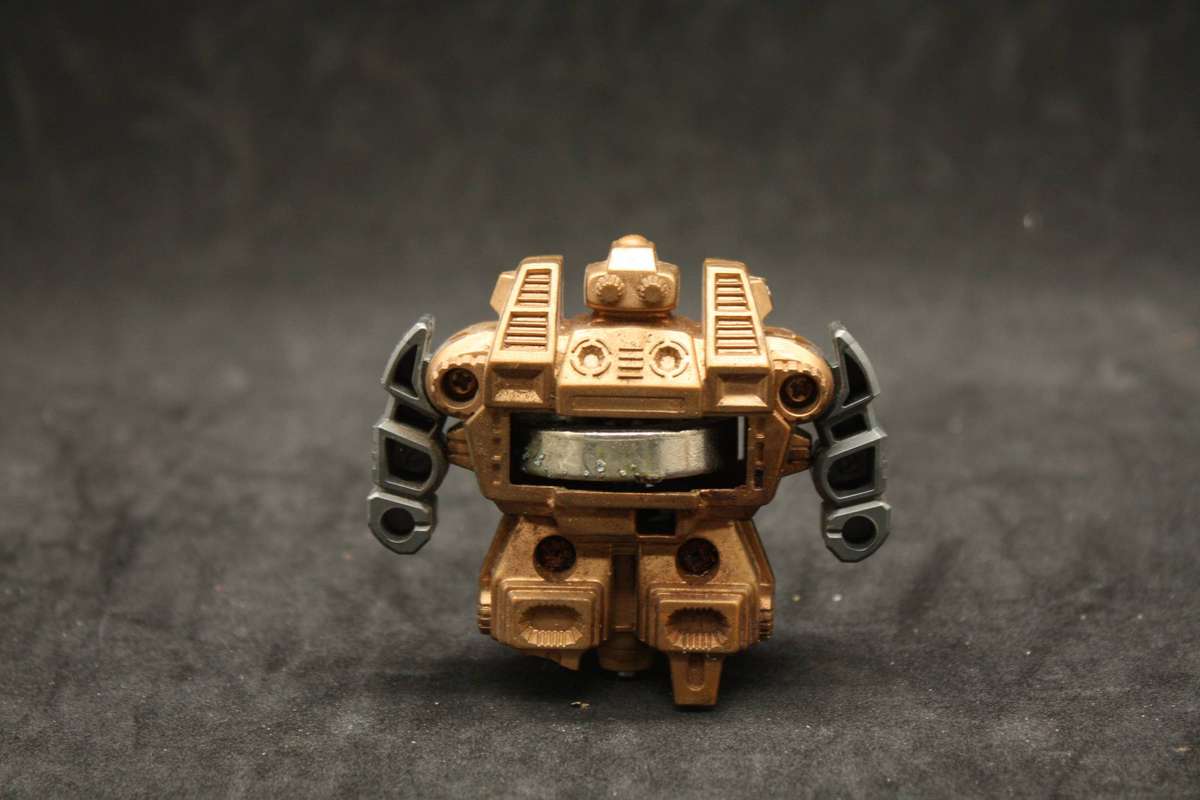Vintage Gyrobot toy - Brown