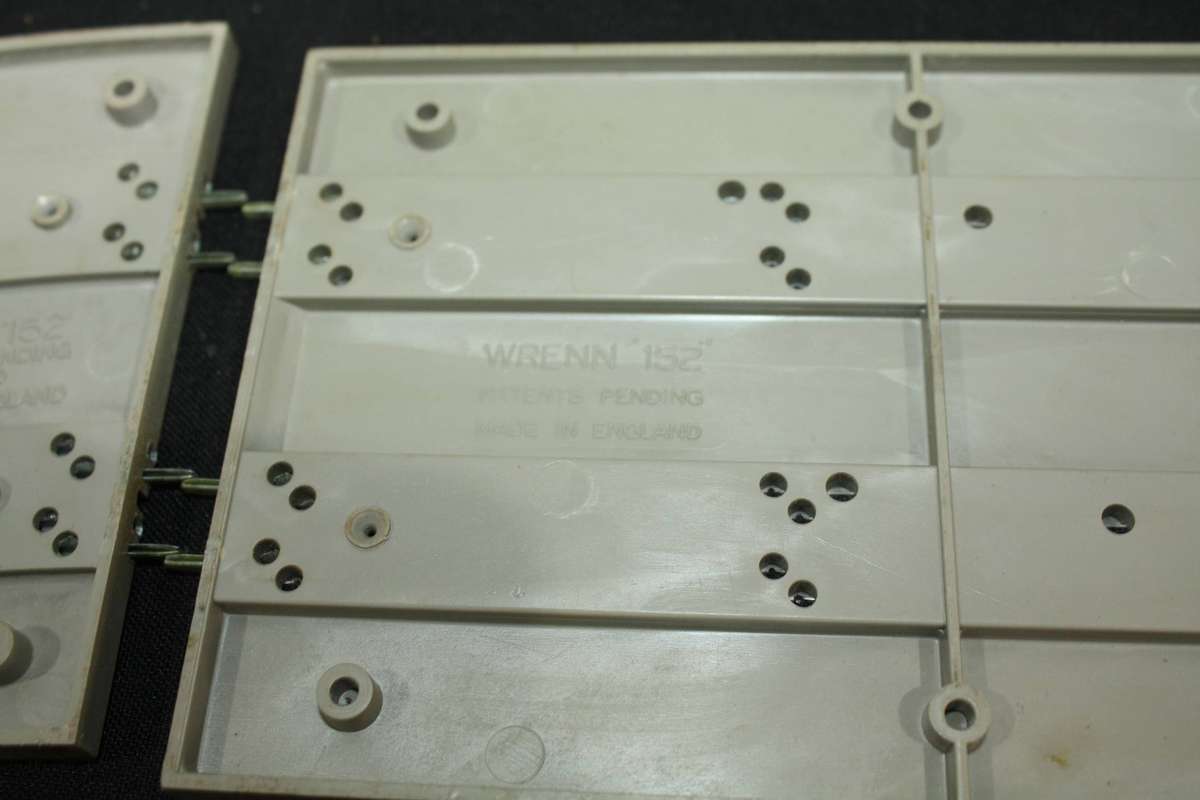 Early 1960's Wrenn slot car race track