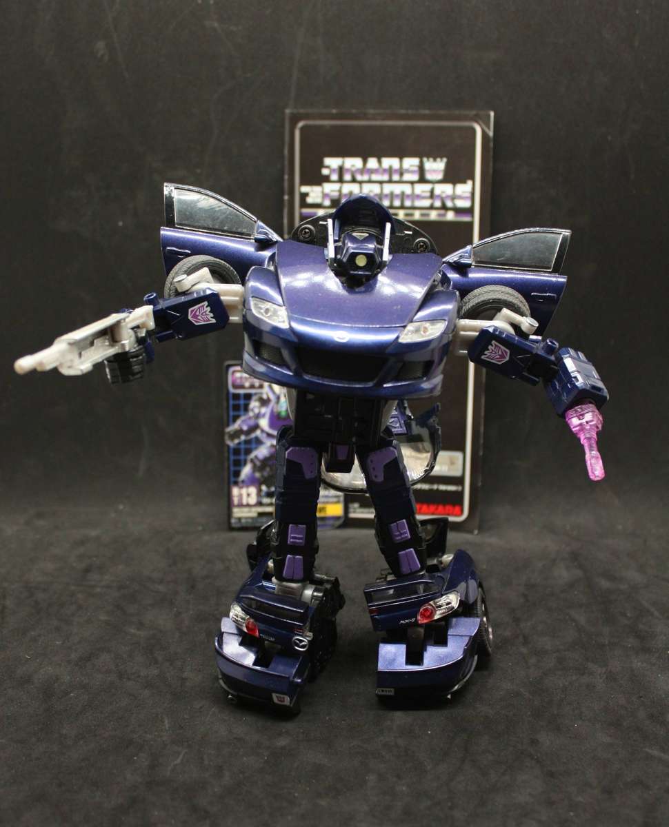 Transformers BinaTech BT13 Laserwave (excellent condition) Mazda RX-8 Shockwave