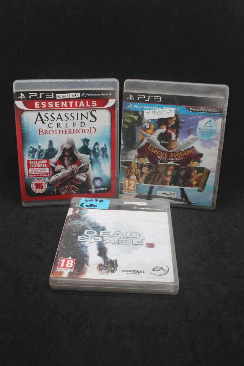 3* PlayStation 3 games lot