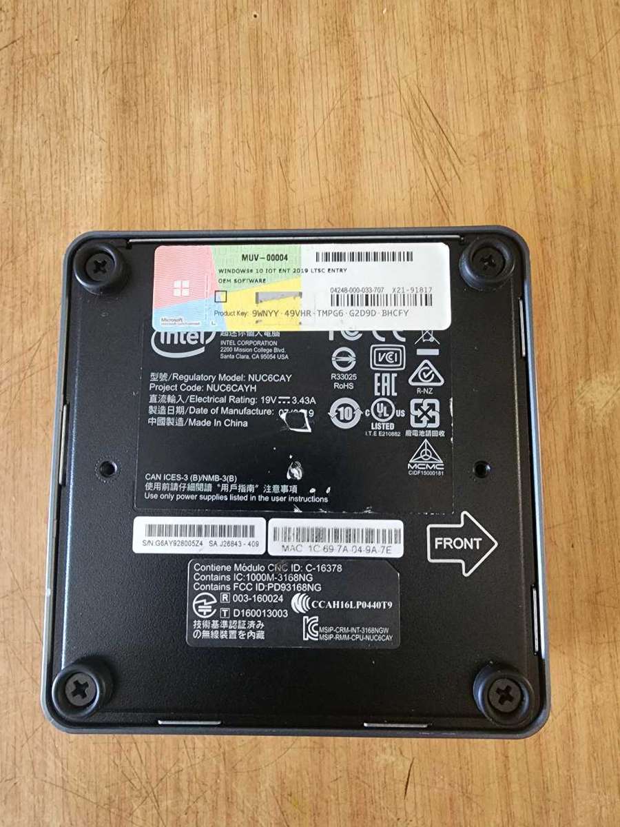 INTEL NUC6CAY MINI PC FOR SALE !!!!