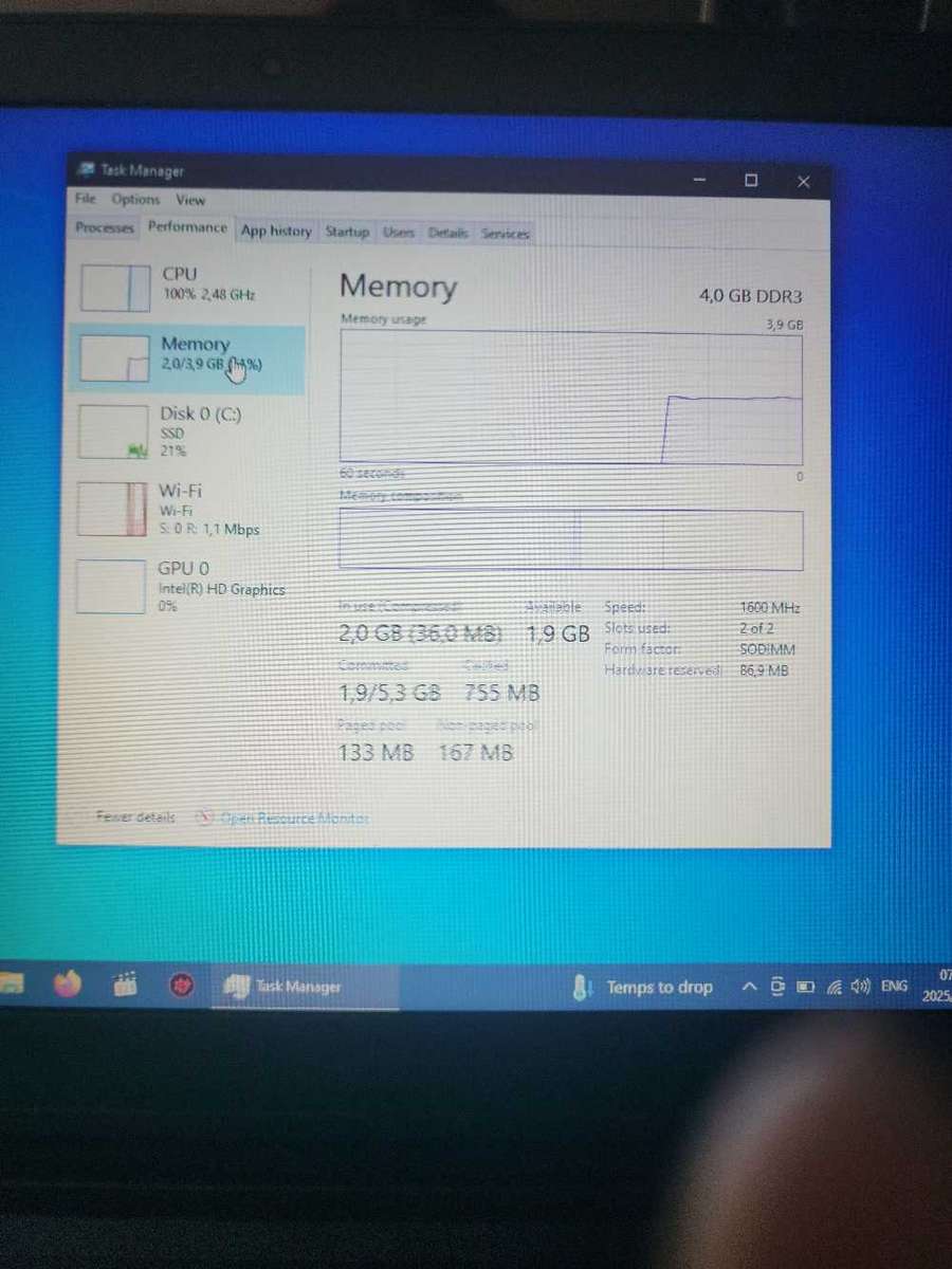 LENOVO IDEAPAD 110 15IBR LAPTOP FOR SALE !!!!