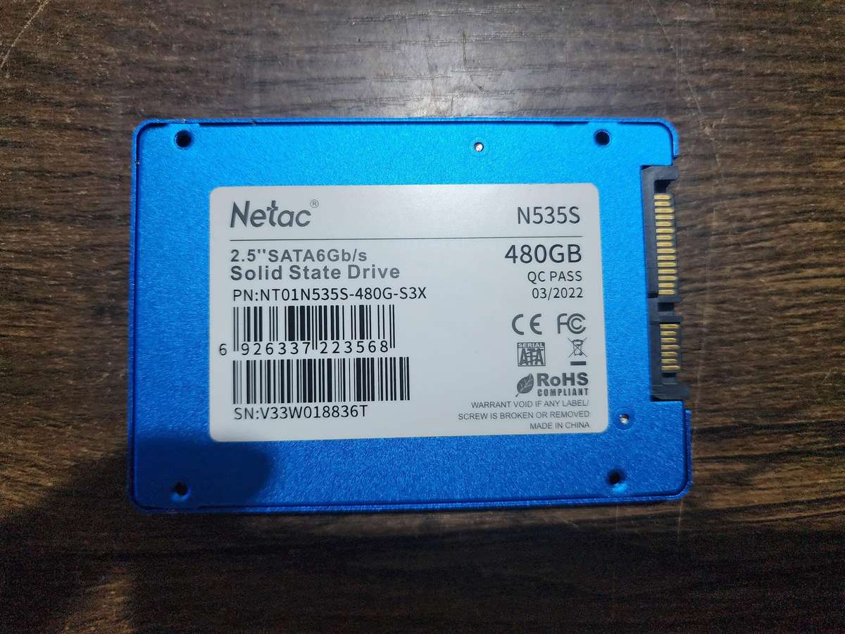 NETAC SOLID STATE DRIVE 480GB