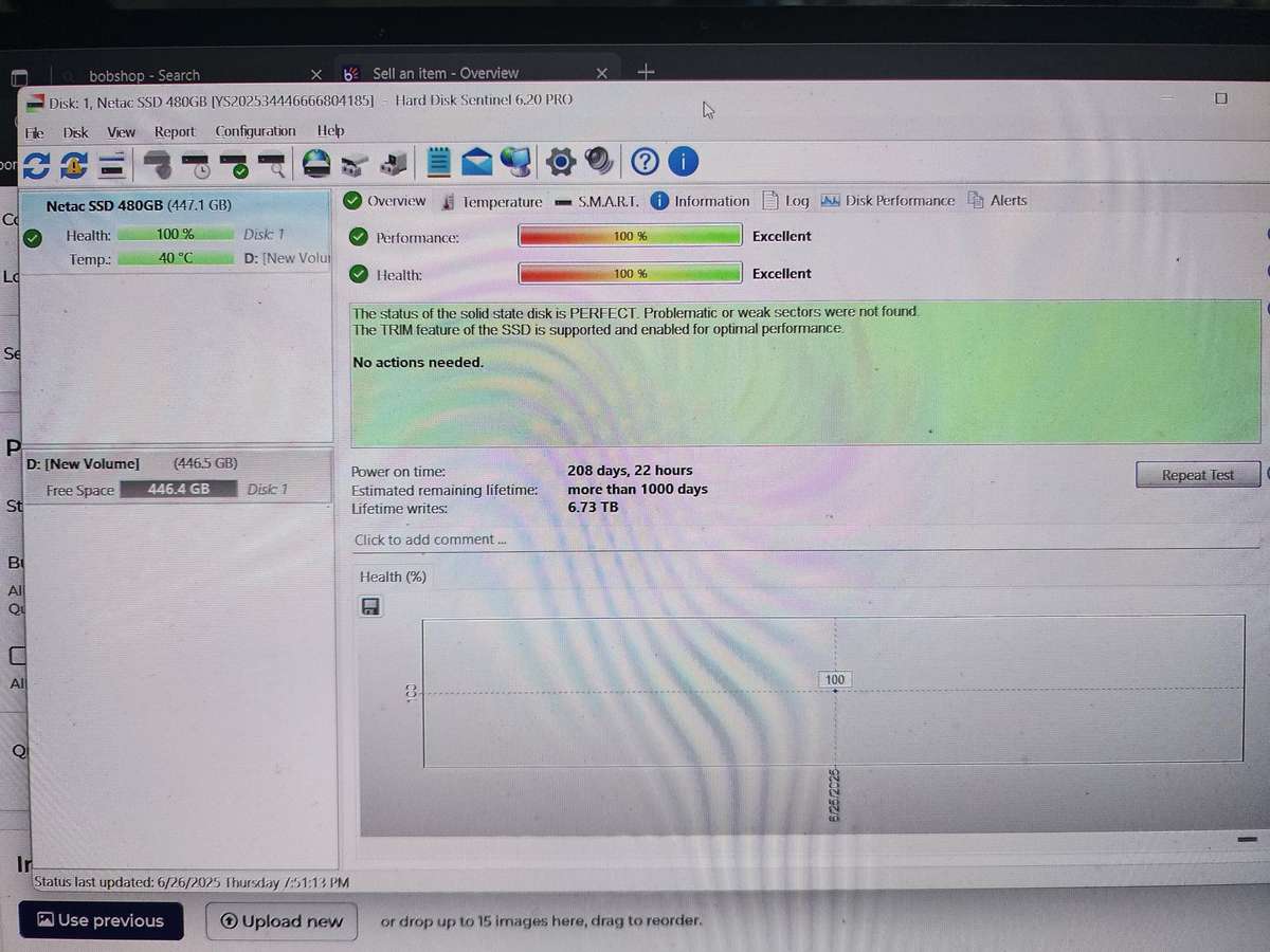 NETAC SOLID STATE DRIVE 480GB